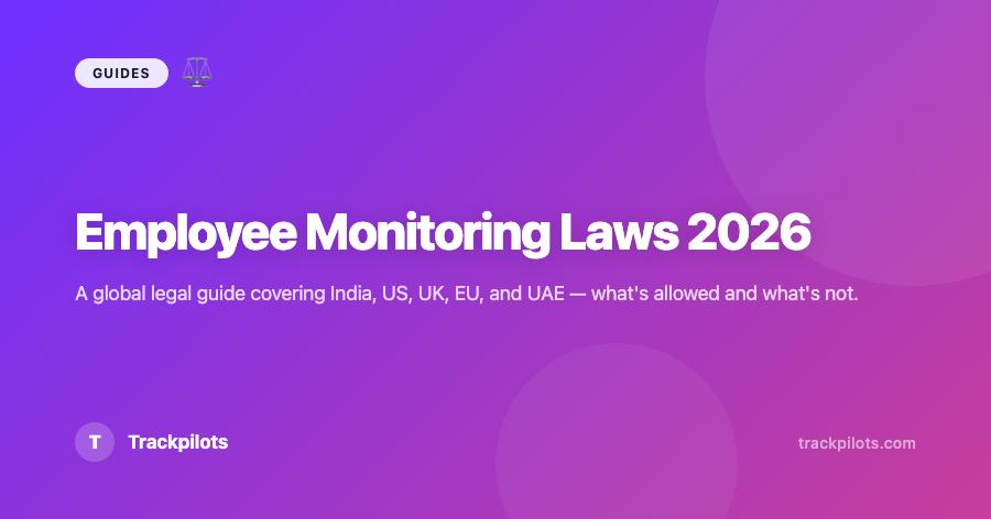Employee Monitoring Laws 2026: A Global Guide for Employers