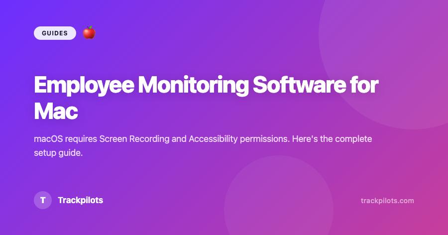 Employee Monitoring Software for Mac: Setup Guide & Top Tools 2026