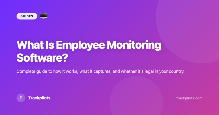 What Is Employee Monitoring Software? Complete Guide 2026
